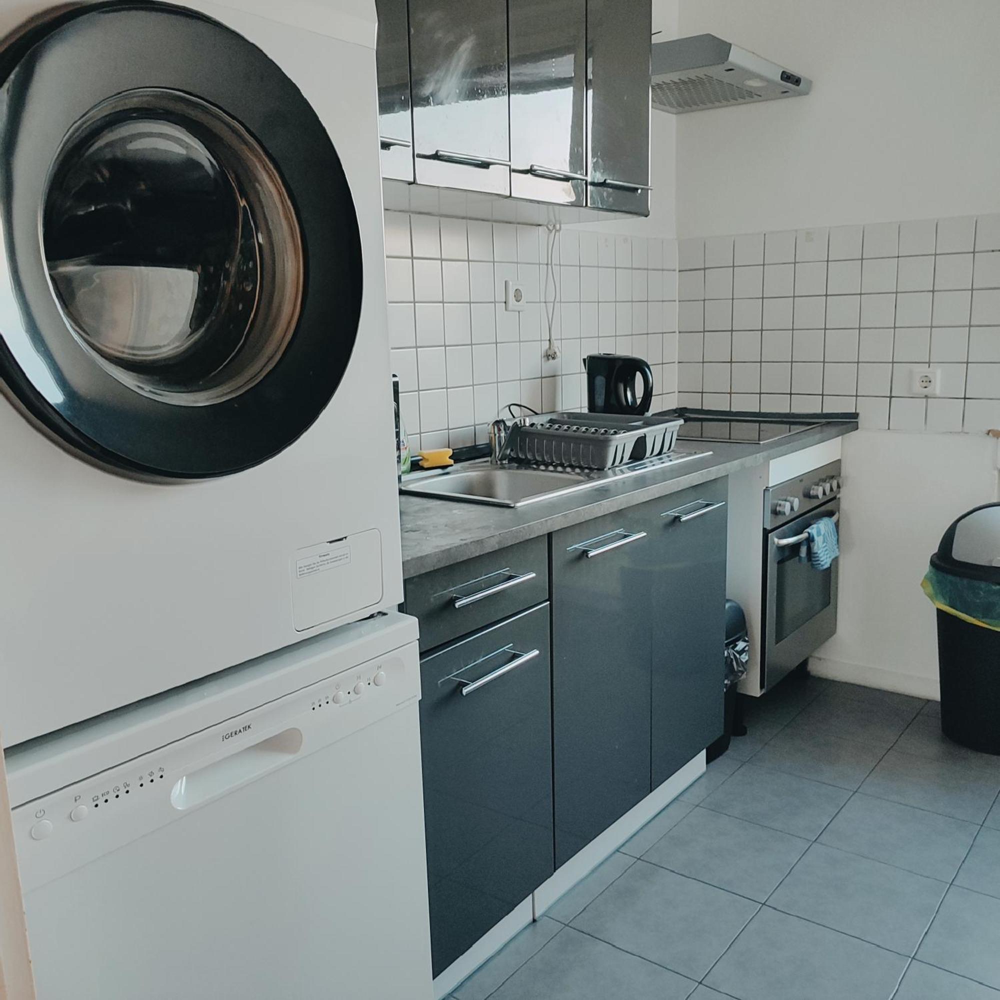Monteur-Ferien-Messewohnung Mettmann 6 Personen 2 Og Esterno foto